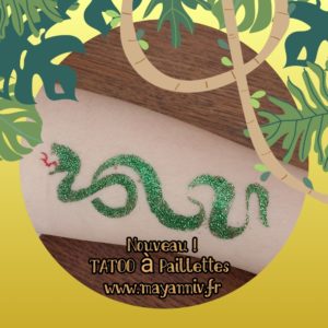 TATOO A PAILLETTES